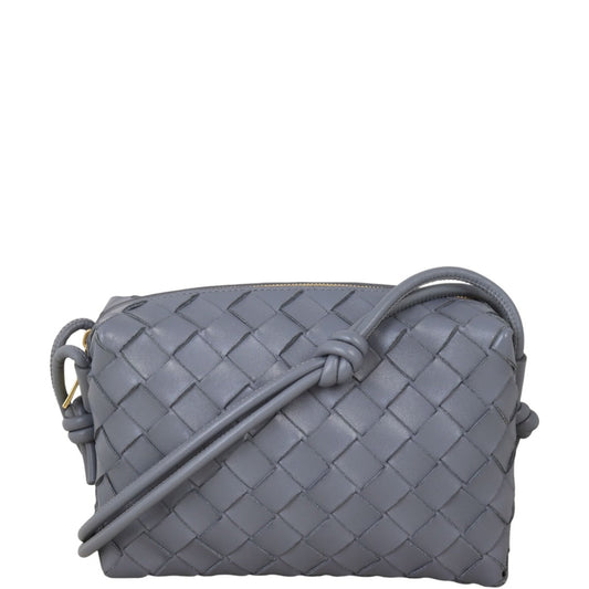 Bottega Veneta Intrecciato Loop Crossbody Mini Crossbody Bag