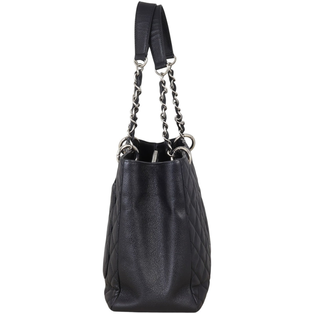 Chanel Grand Shopping Tote Quilted Shoulder Bag
