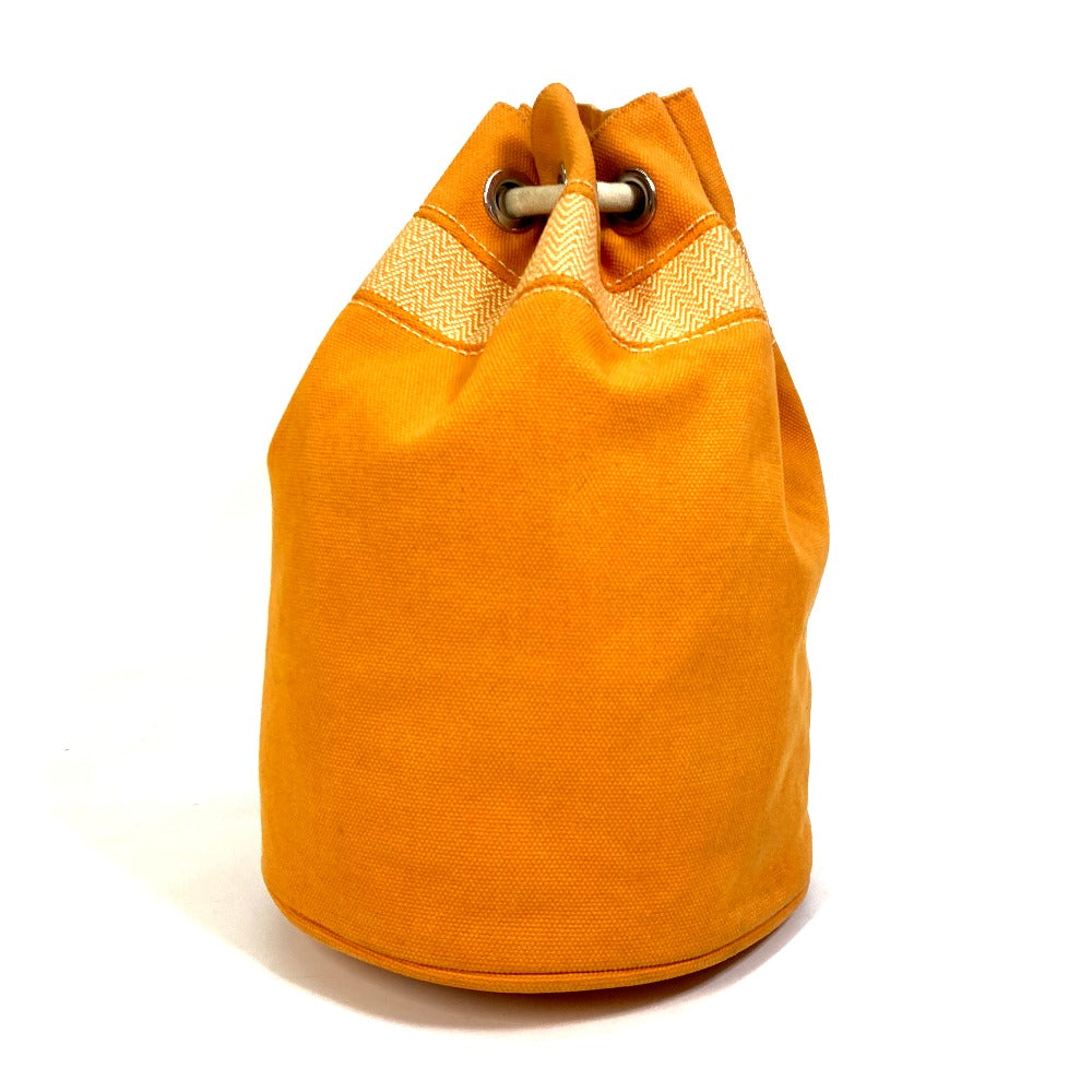 Hermes Shoulder Bag Cotton Shoulder Sac Marine Receive Mm Orange