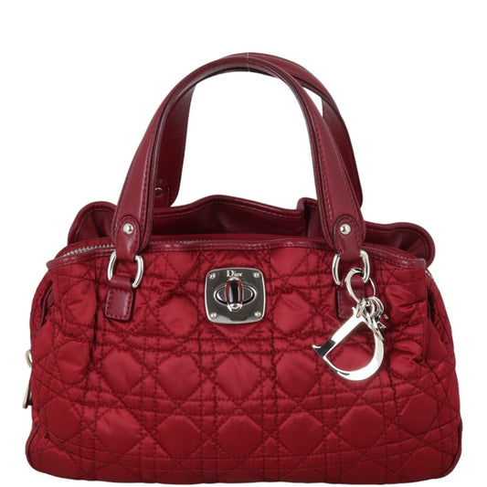 Dior Cannage Bowler Bag Travel Bag