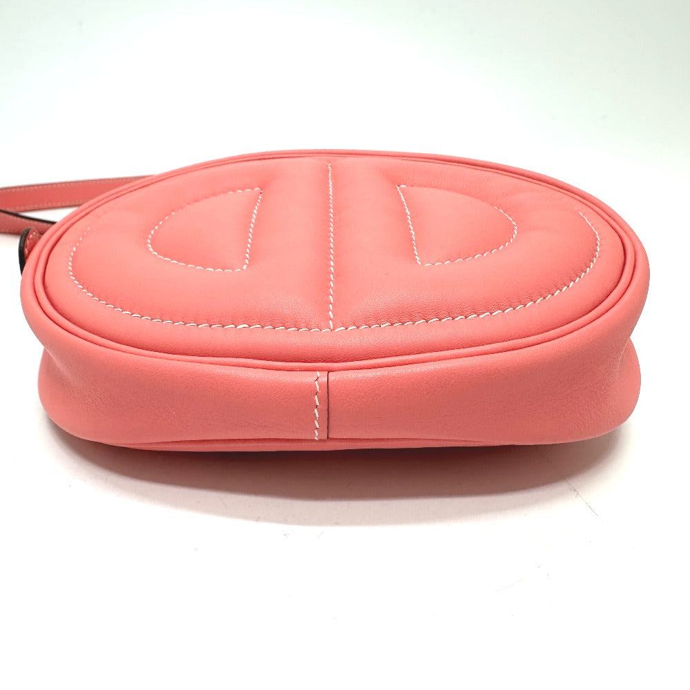 Hermes Waist Bag In The Loop Women Lambskin Pink Travel Bag