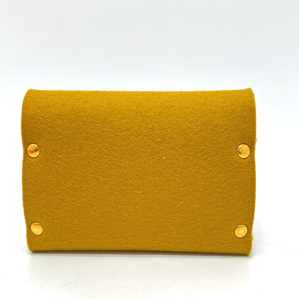 Accessory Pouch Felt Etui Cult Gm Playing Brown Travel Bag