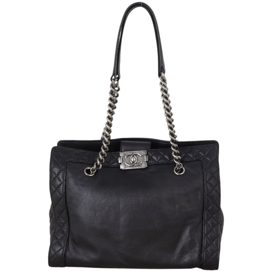Chanel Reverso Boy Tote Shoulder Bag