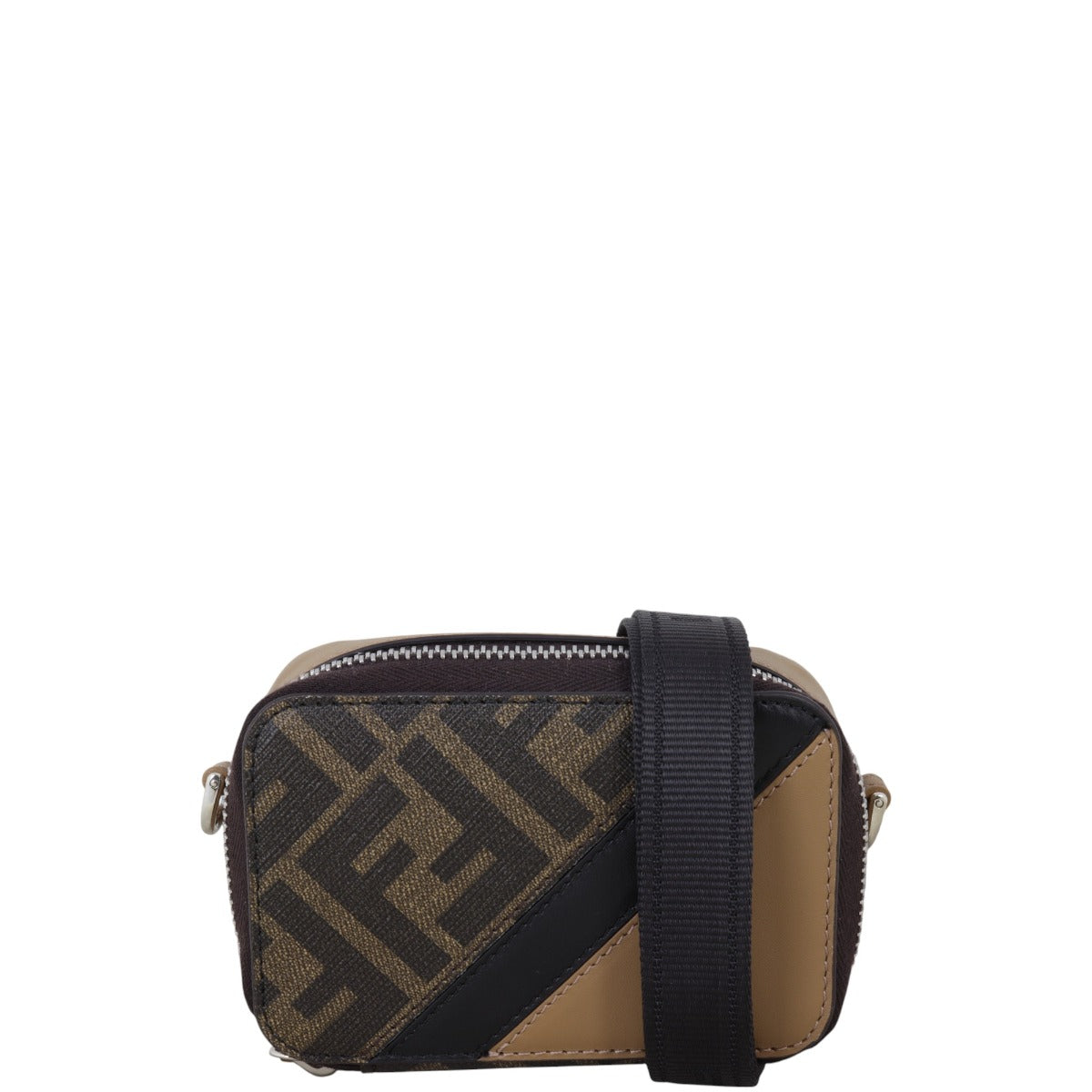 Fendi Diagonal Camera Bag Mini Shoulder Bag