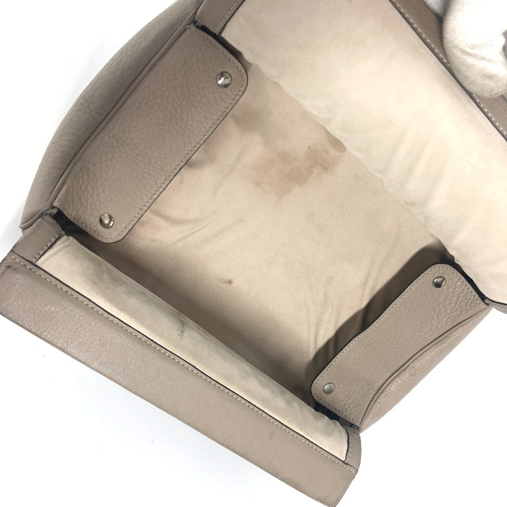 Hermes Clutch Bag Greige Type Equi Unisex Unisex Leather