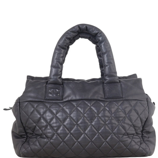 Chanel Coco Cocoon Tote Large Leather Quilted Shoulder Bag