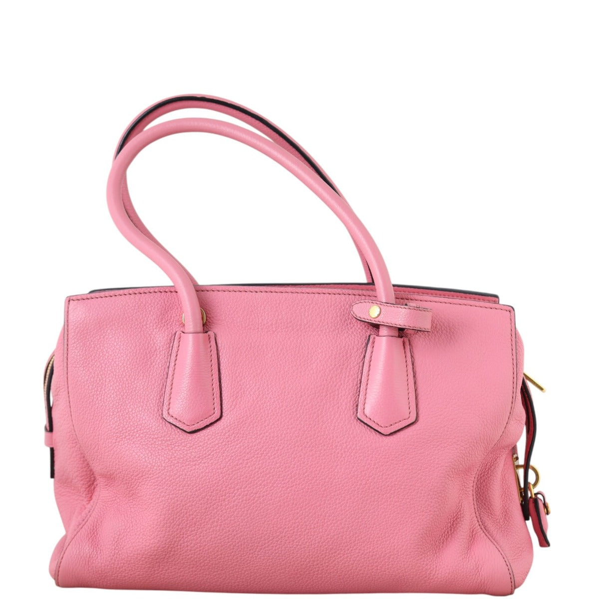 Prada Vitello Daino Zip Tote Handbag Tote Bag