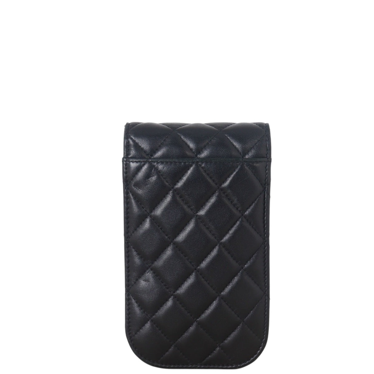 Chanel CC Phone Holder on Handbag Quilted Mini Crossbody Bag