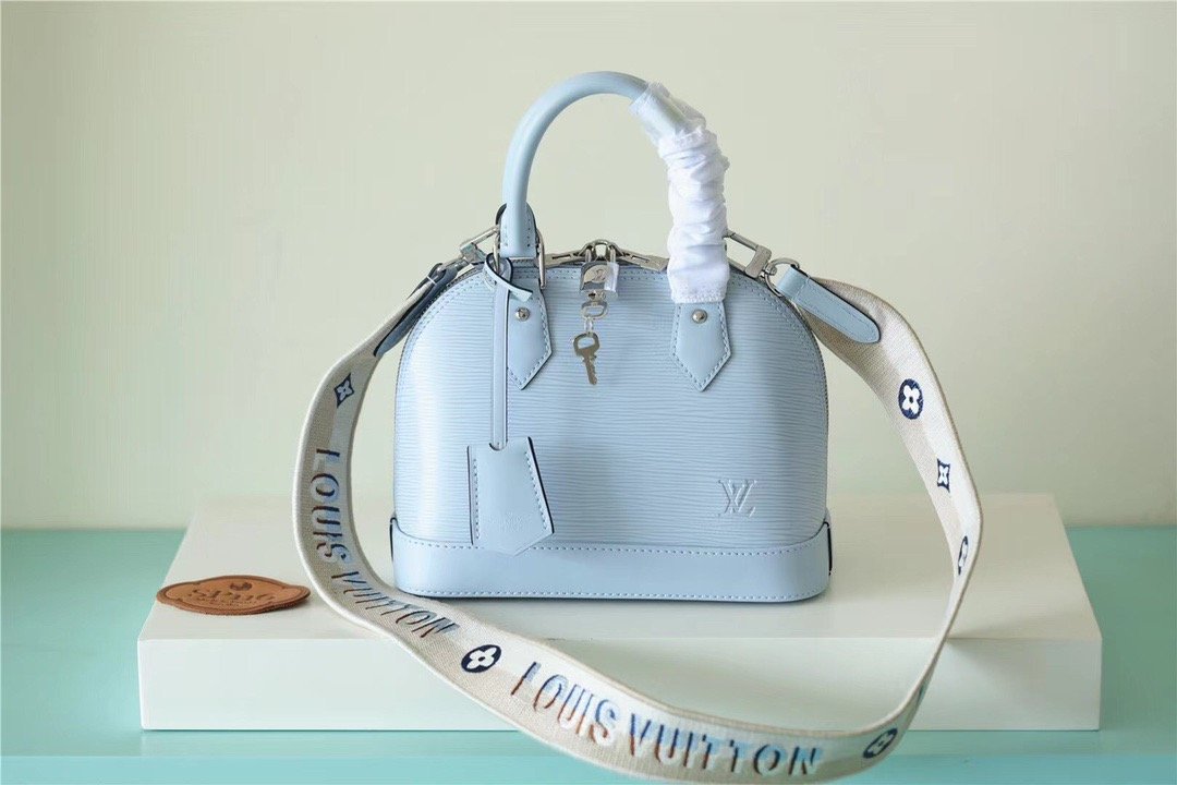 Top Quality Alma Bb Epi Light For Blue Crossbody Bag