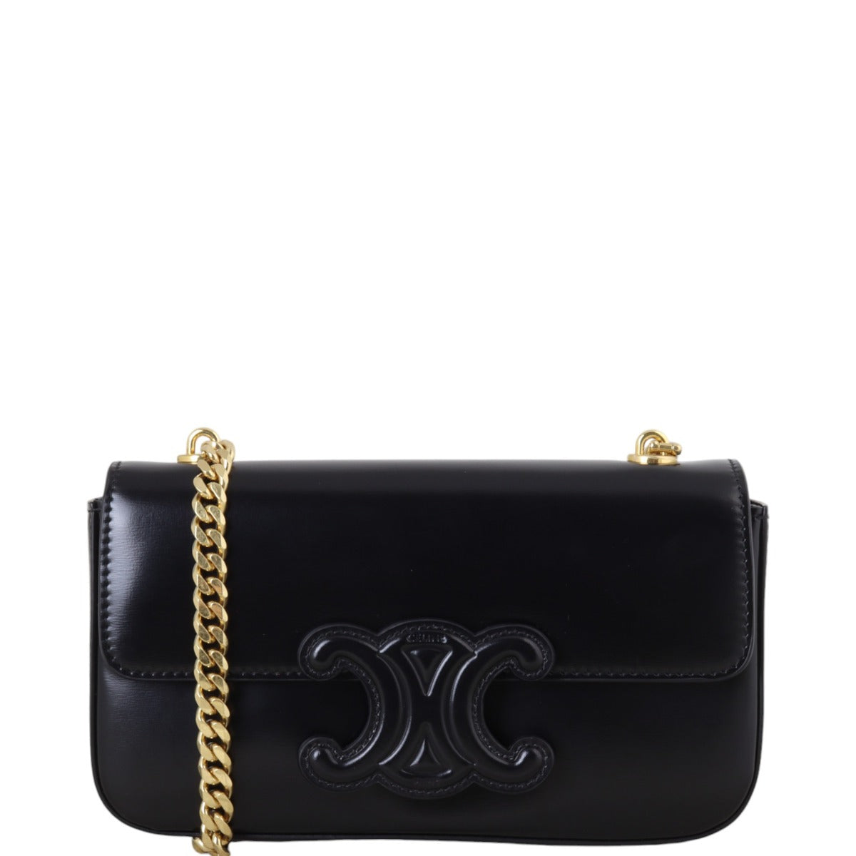Celine Triomphe Claude Shoulder Bag Chain