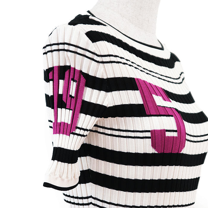 Chanel Silk Rib Knit Dress