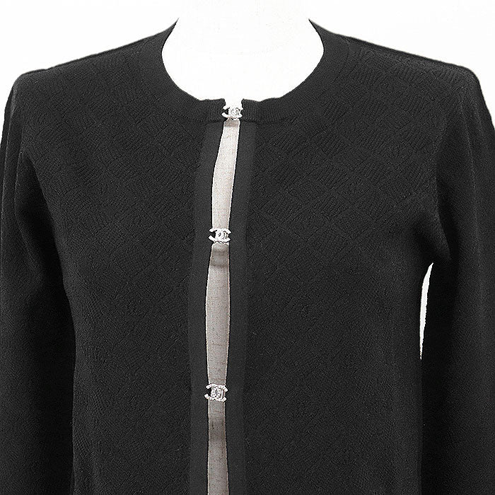 Chanel Monogram Knit Cardigan