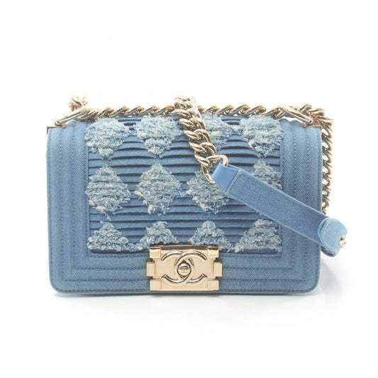 Chanel Boy Denim Shoulder Bag
