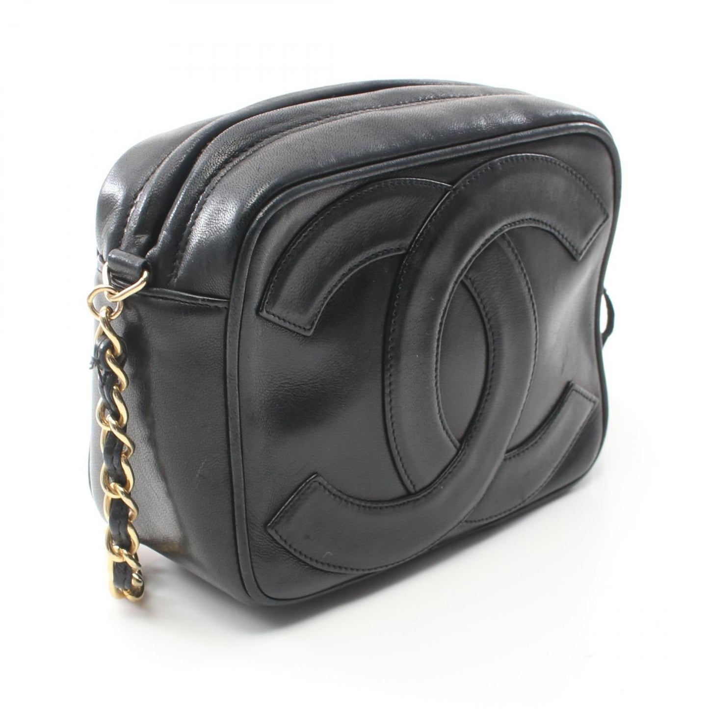 Matelasse Lambskin Shoulder Bag Signature Heritage