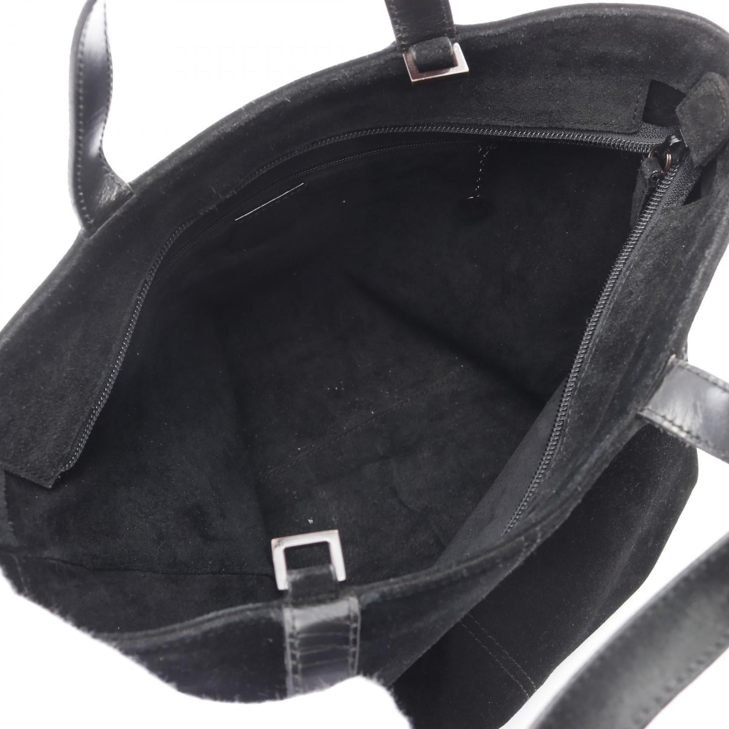 Gucci Tote Bag Leather Suede