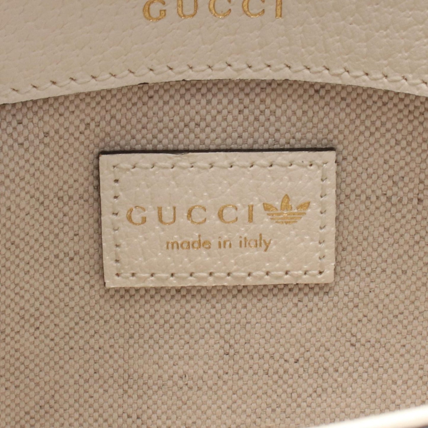 Gucci Adidas Horsebit Shoulder Bag Leather