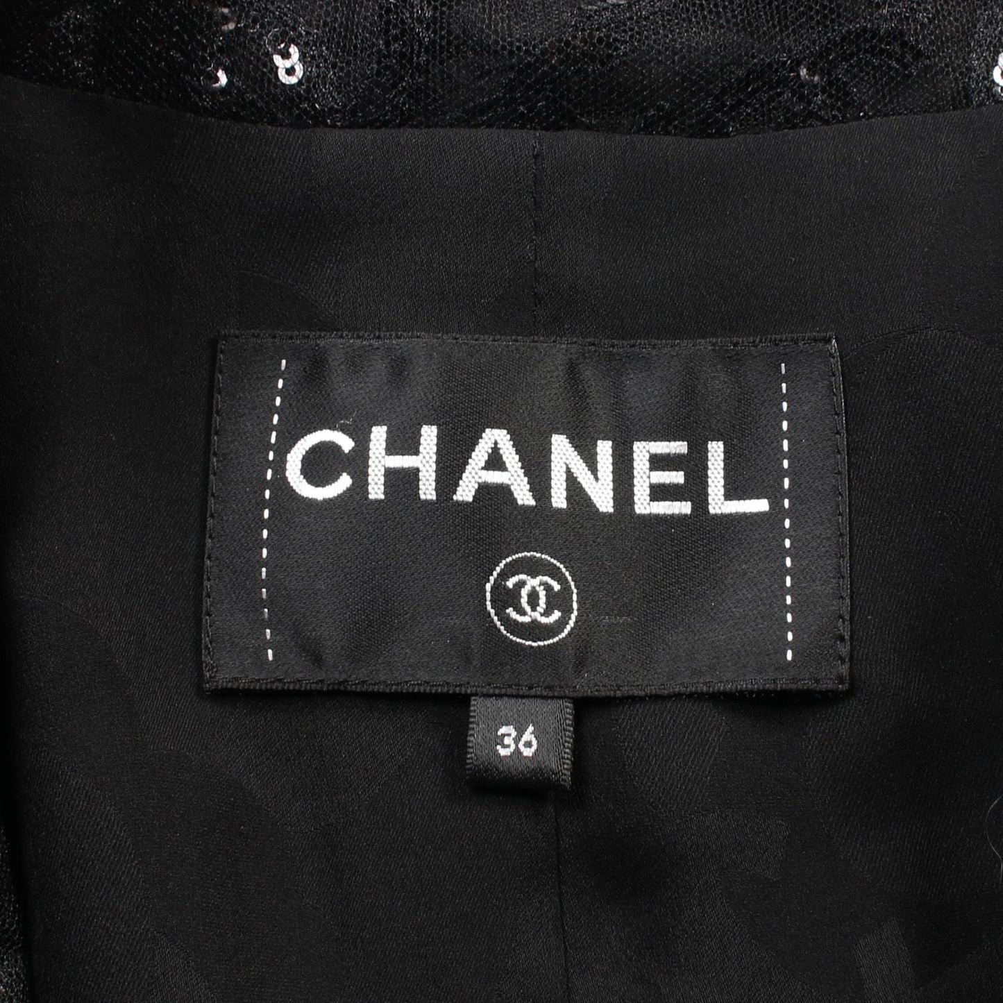 Chanel Coco Mark Eyelet Cotton/Polyester Outerwear