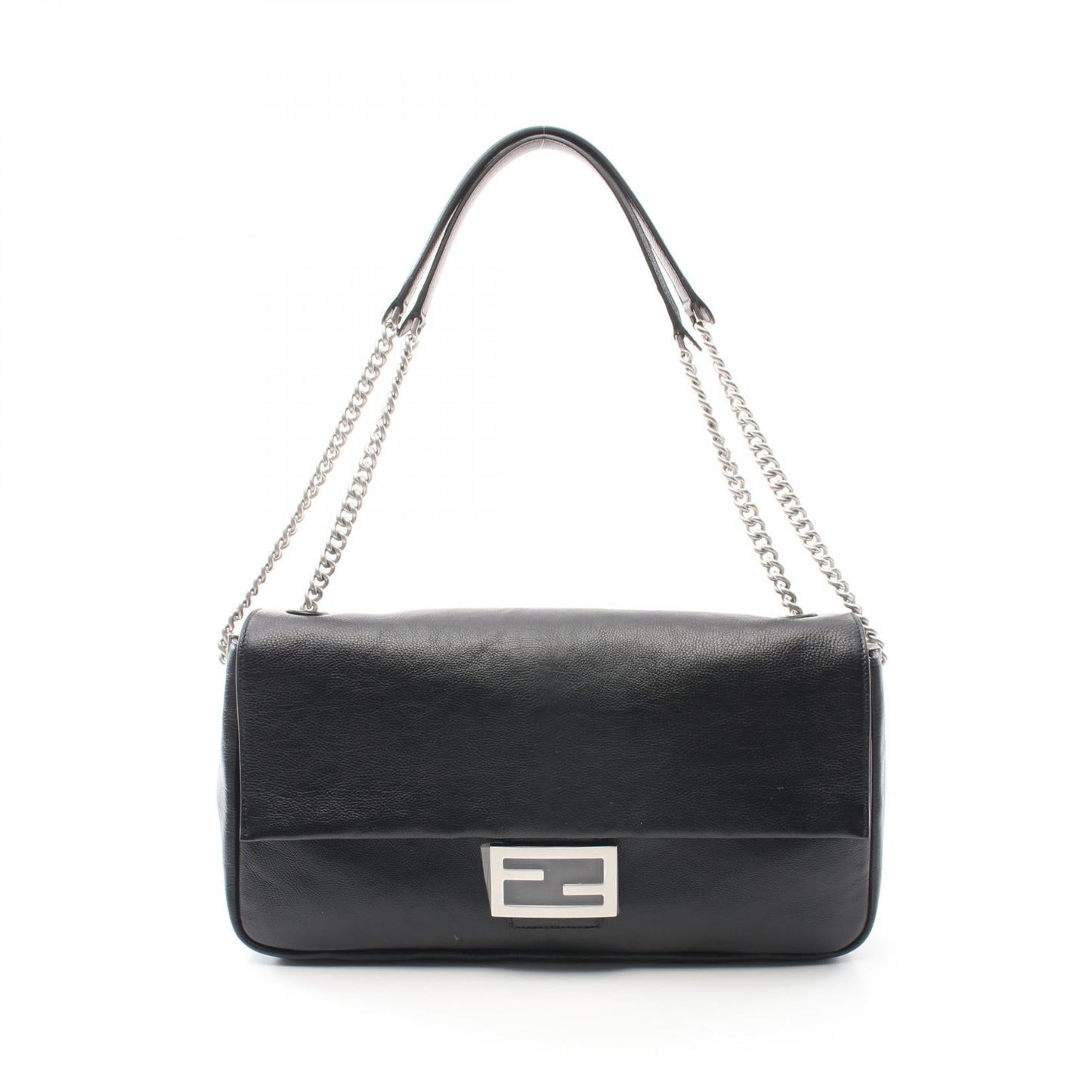 Fendi Baguette Shoulder Bag Bag Leather Large Chain