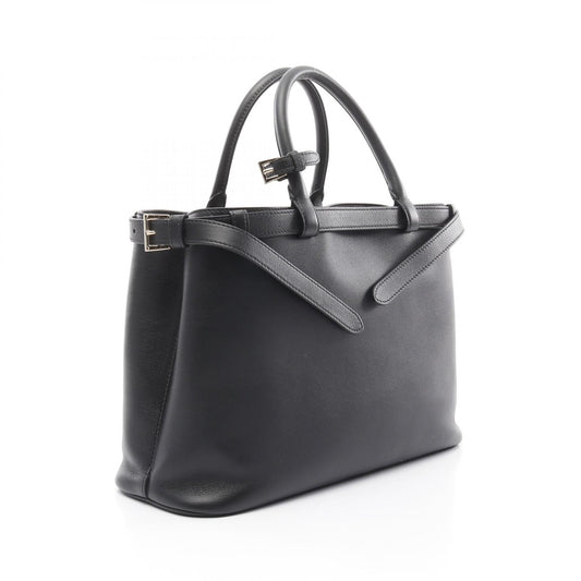 Prada Buckle Double Belt Handbag Leather 2Way Bag 1Ba4172Cysf0002