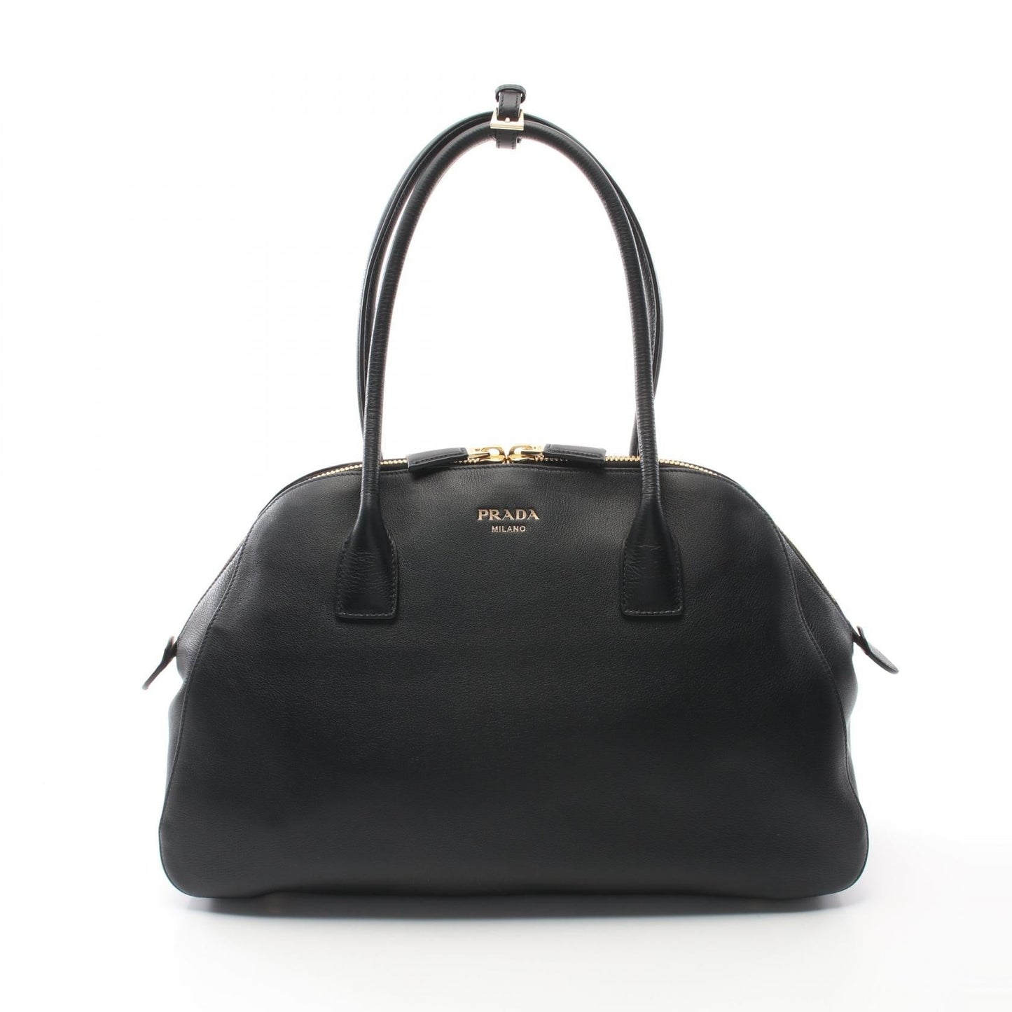 Prada Soft Grain Tote Bag Leather