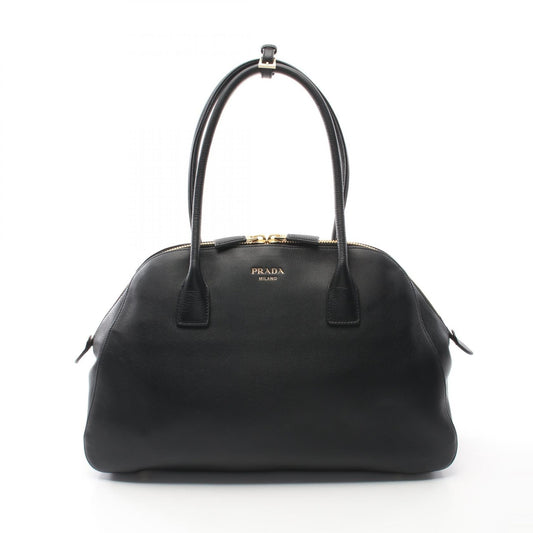 Prada Soft Grain Tote Bag Leather