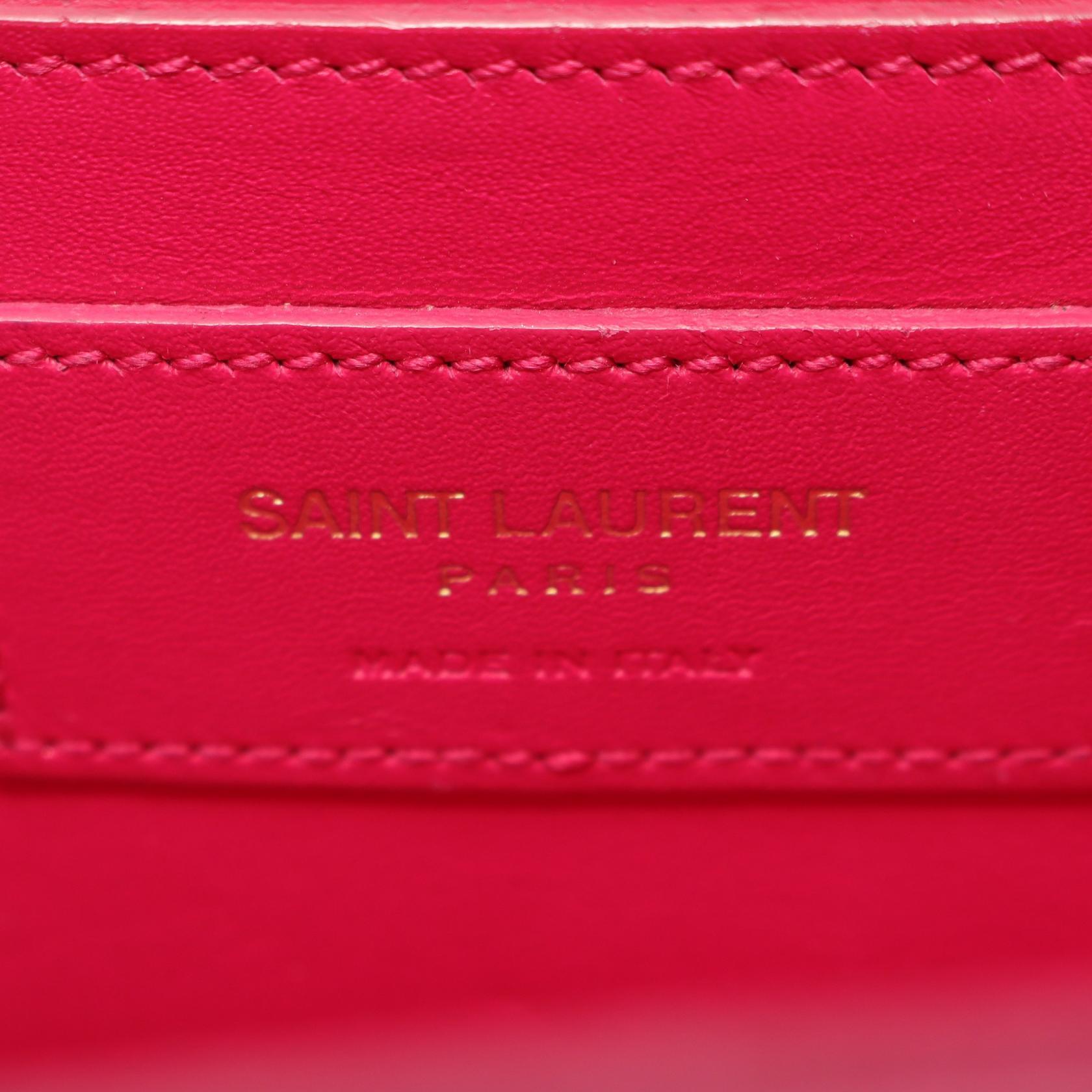 YSL Saint Laurent Kate Shoulder Bag Leather Monogram Leather Shoulder Bag
