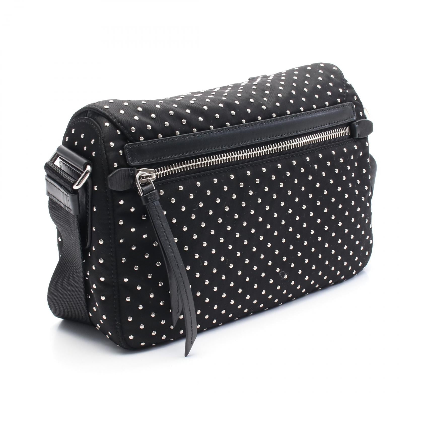 Prada Re Shoulder Bag Leather Nylon