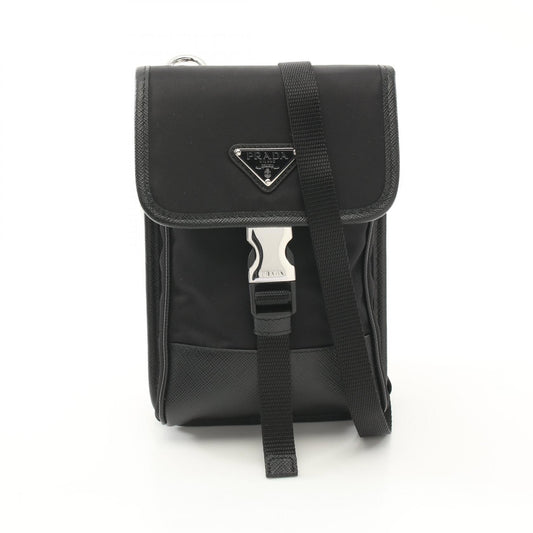 Prada Tessuto Shoulder Bag Leather Nylon Saffiano Shoulder Bag 2Zh1092Dmhf0002