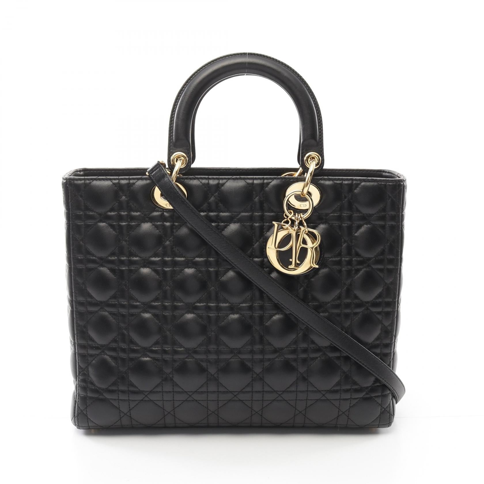 Dior Lady Handbag Leather Travel Bag 17 Bo 0112