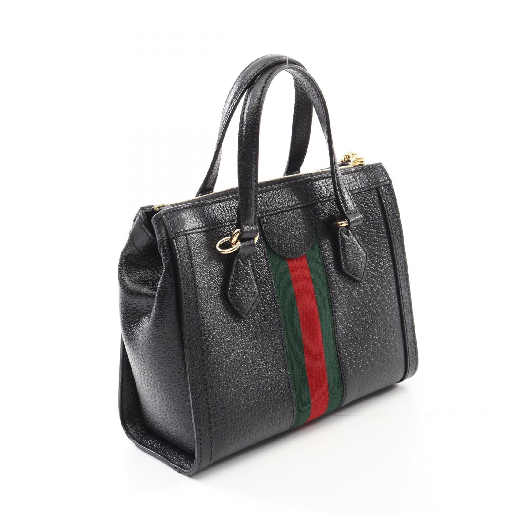 Gucci Ophidia Handbag Leather Travel Bag