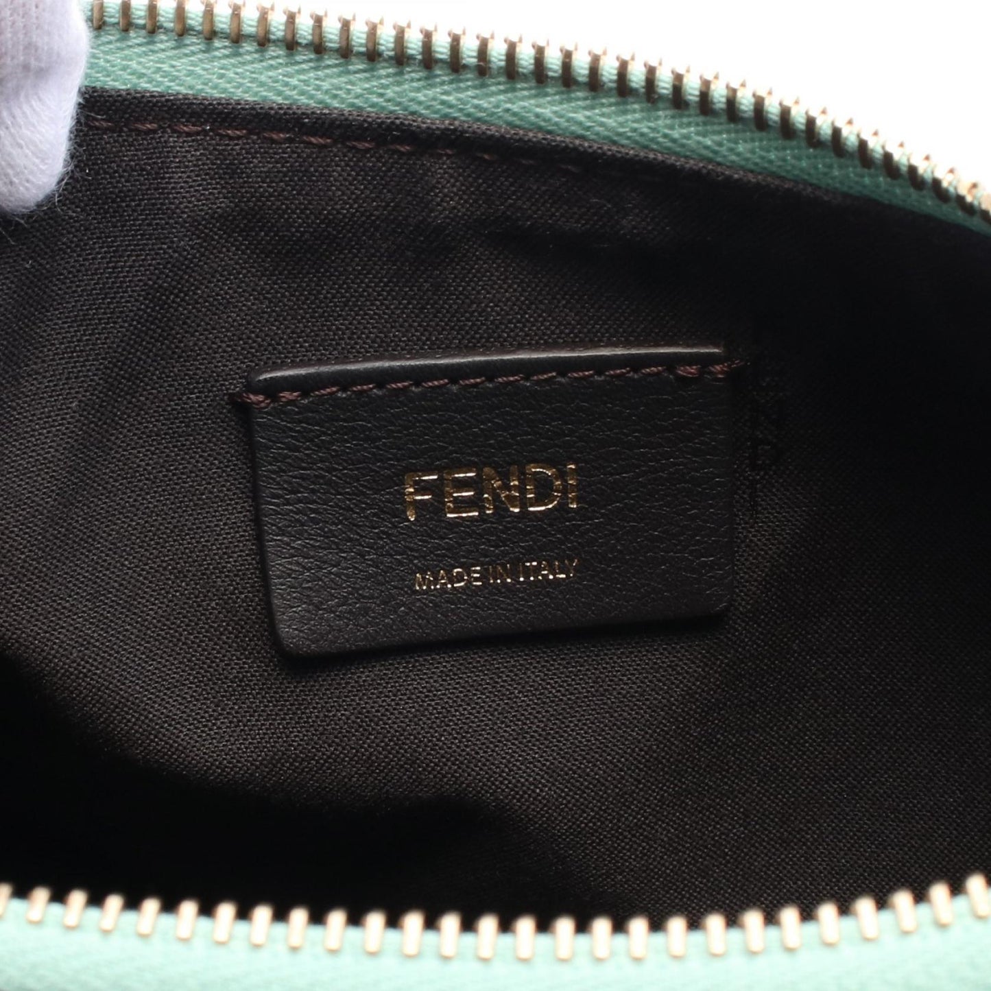 Fendi 8Br798 Handbag Leather Travel Bag