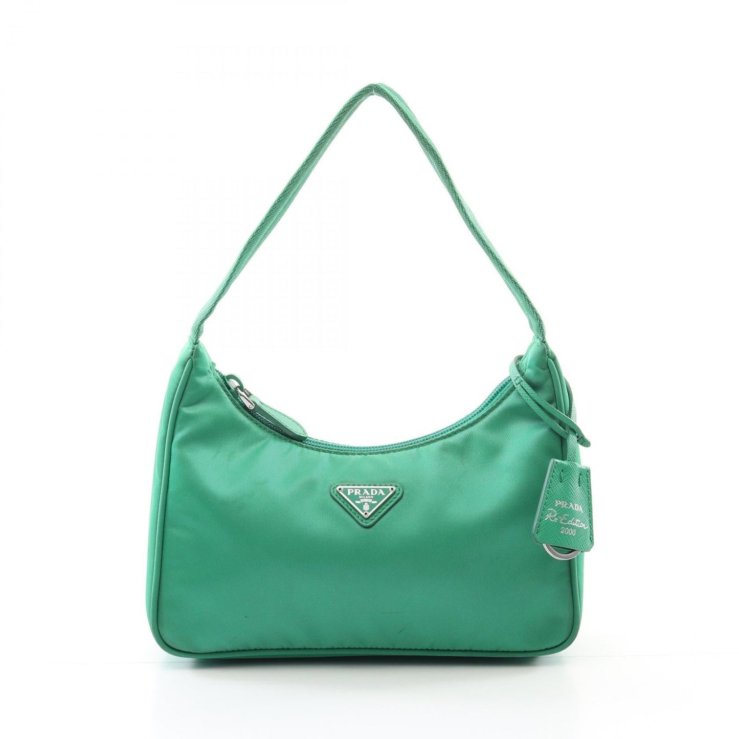 Prada Re Edition Tessuto Handbag Leather Nylon Saffiano Travel Bag