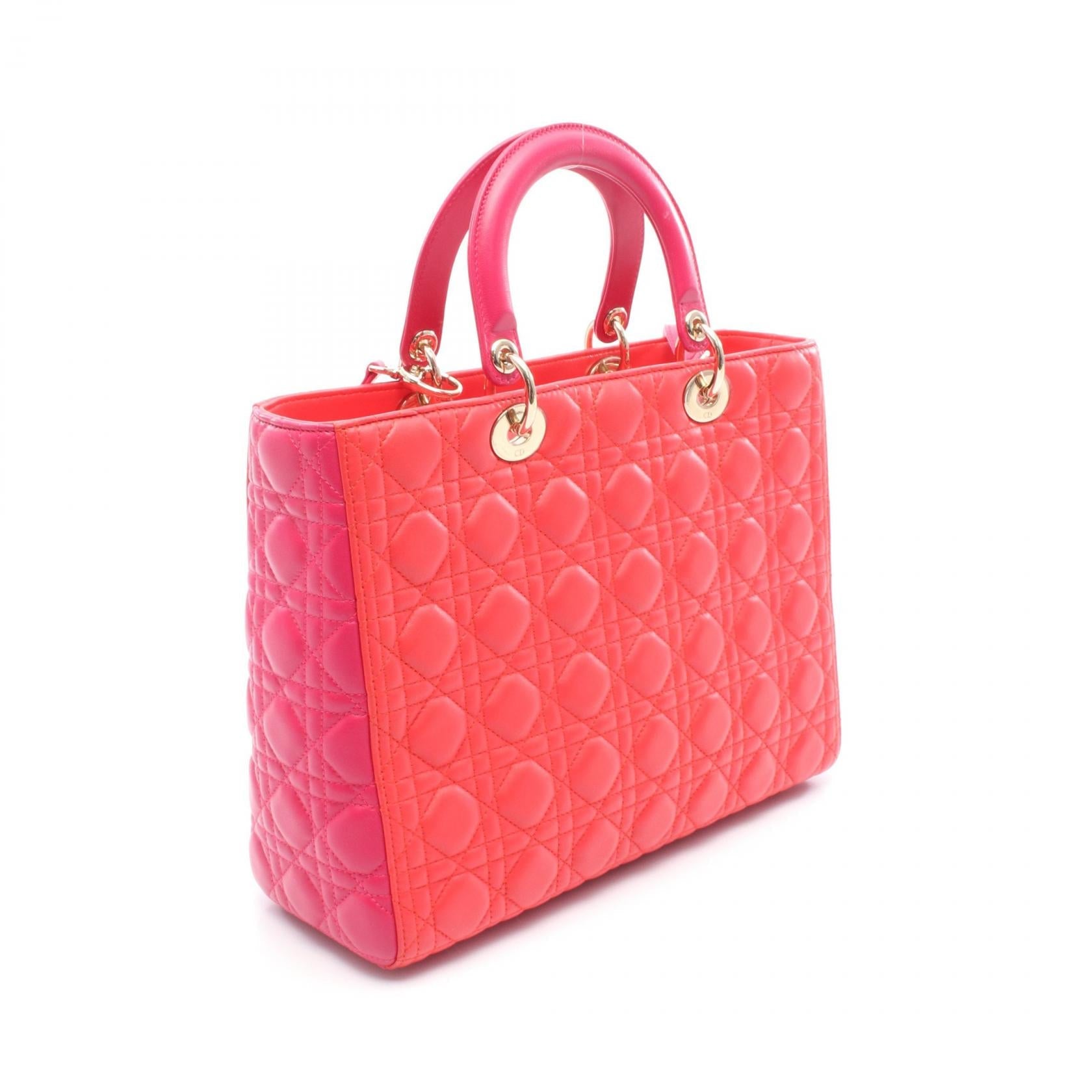 Dior Lady Handbag Leather Travel Bag Leather Handbag 1