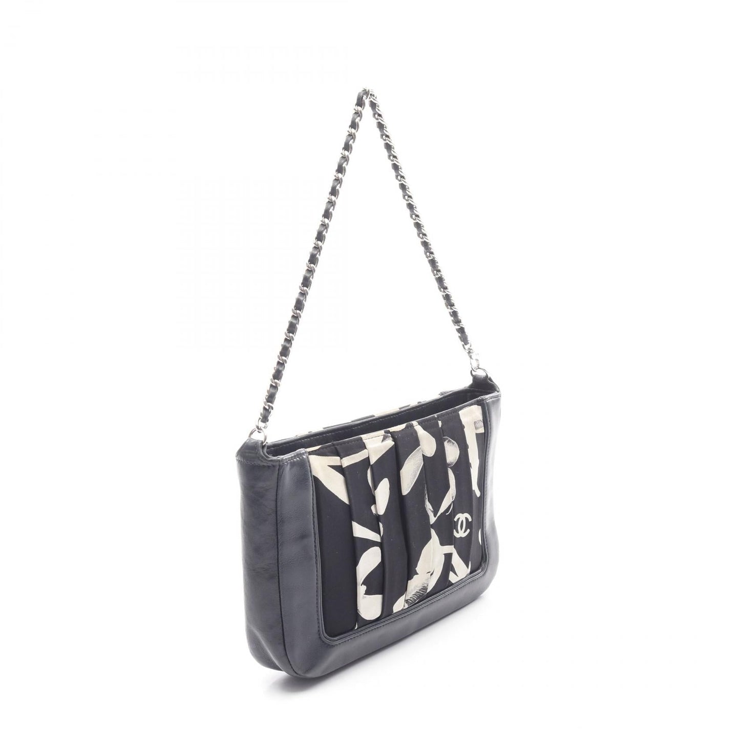 Coco Mark Lambskin Handbag Signature