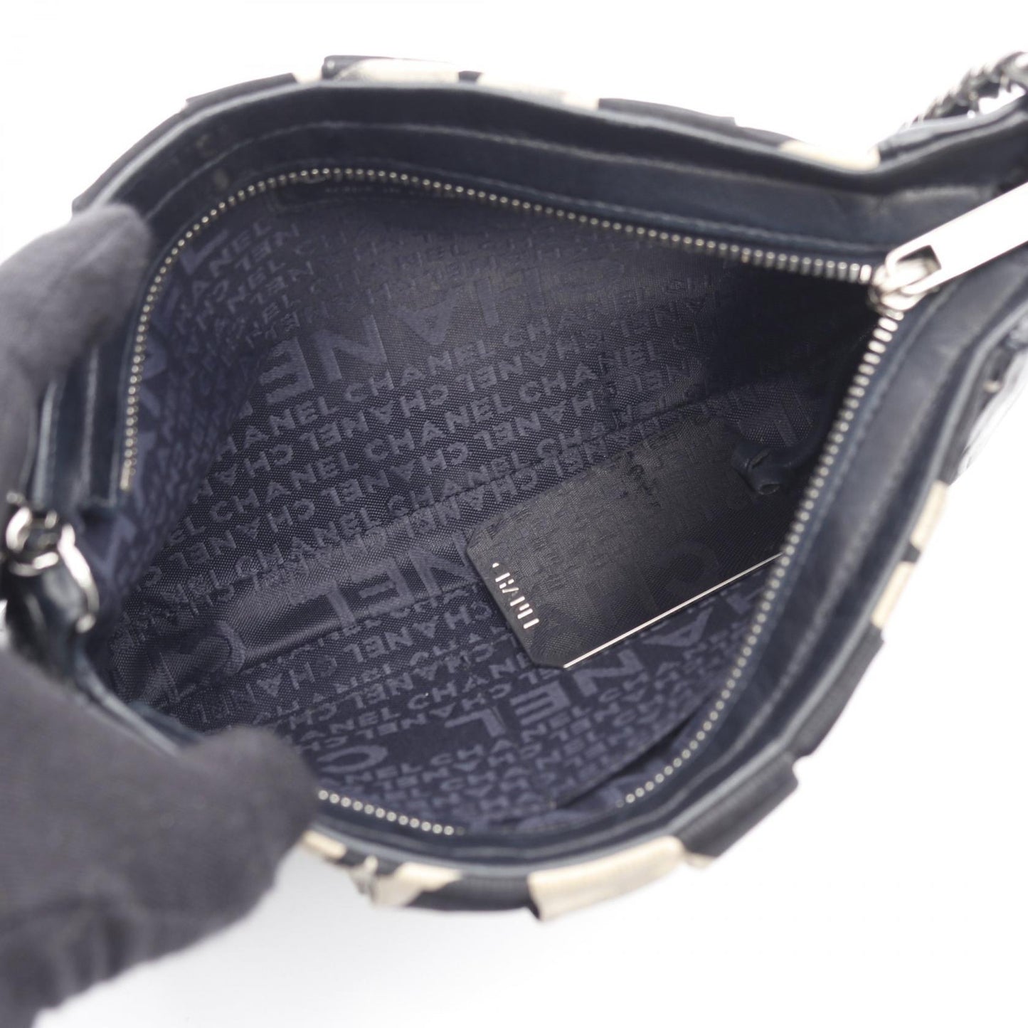 Coco Mark Lambskin Handbag Signature