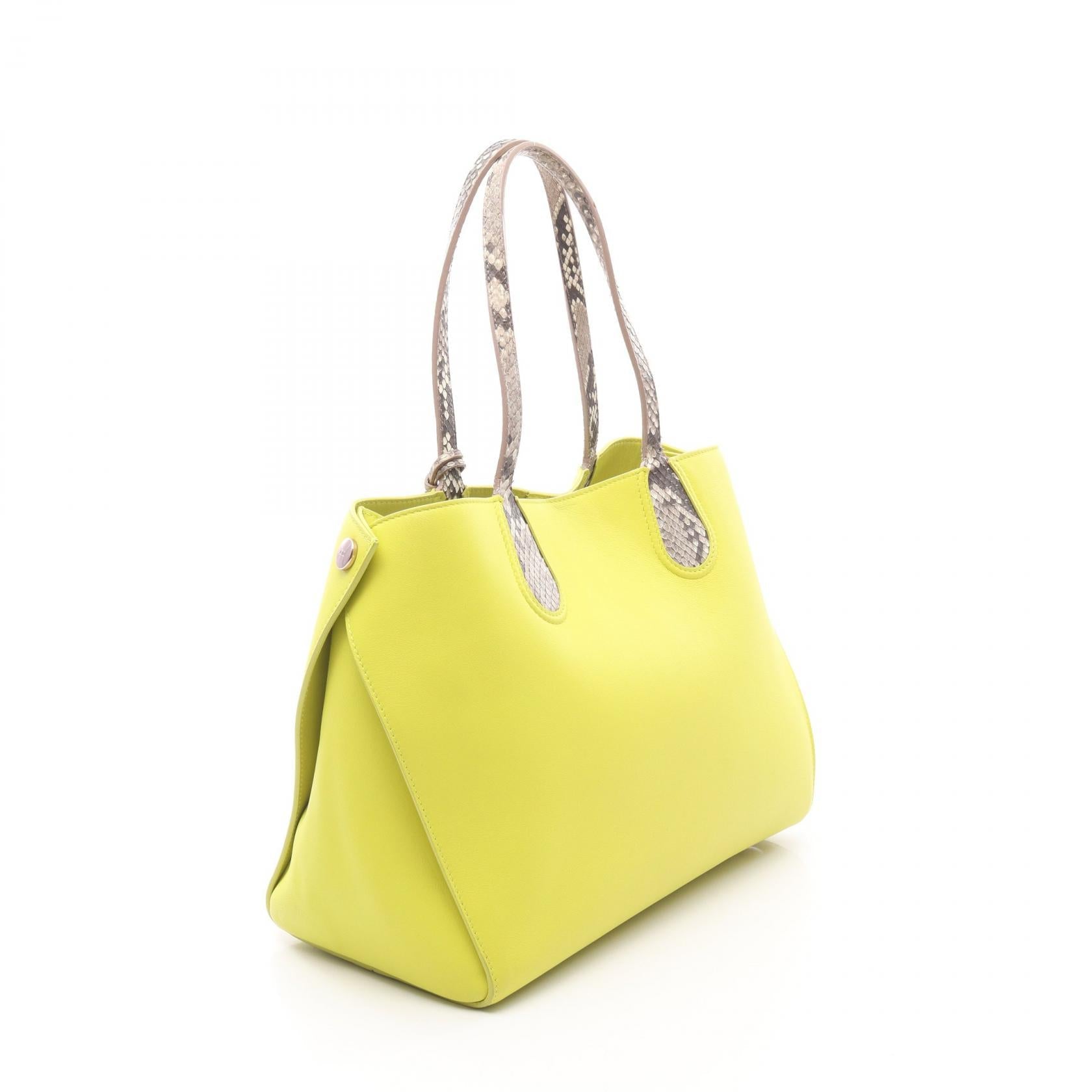 Dior Addict Exotic Tote Bag Leather