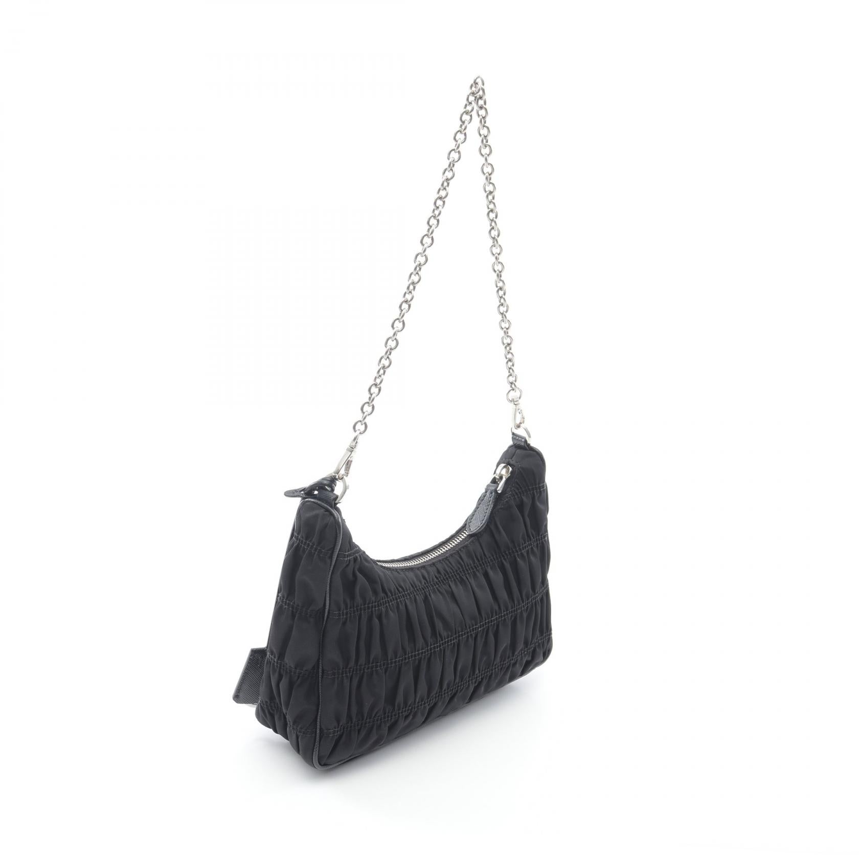 Prada Re Edition Shoulder Bag Leather Nylon Saffiano