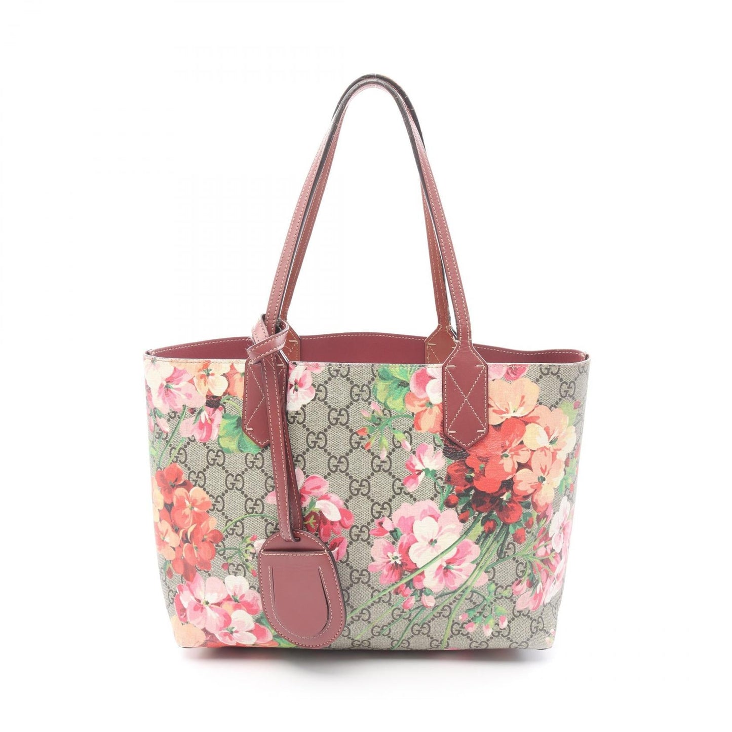 Gucci Blooms Pvc Coated Tote Bag Canvas