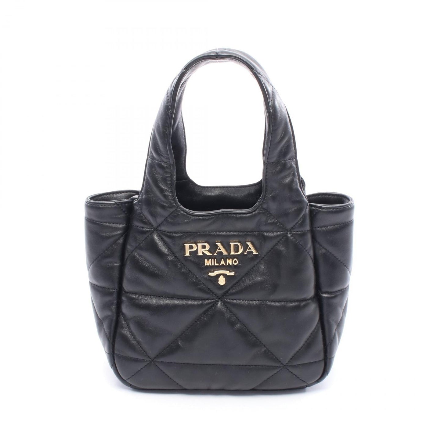Prada 1Bg451 Nappa Handbag Bag Leather Small Travel Bag
