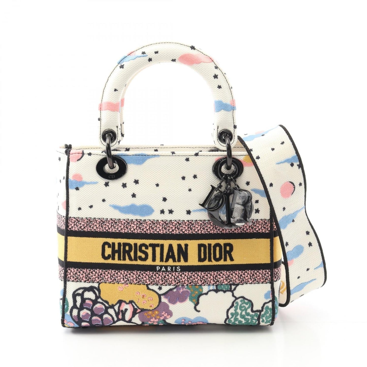 Dior Lady Lite Handbag Canvas Travel Bag