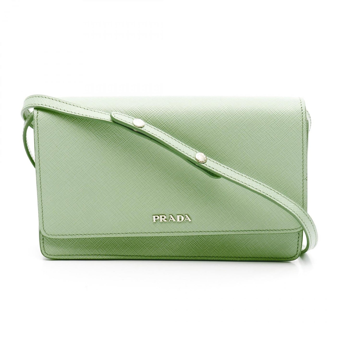 Prada Lux Shoulder Bag Leather Saffiano