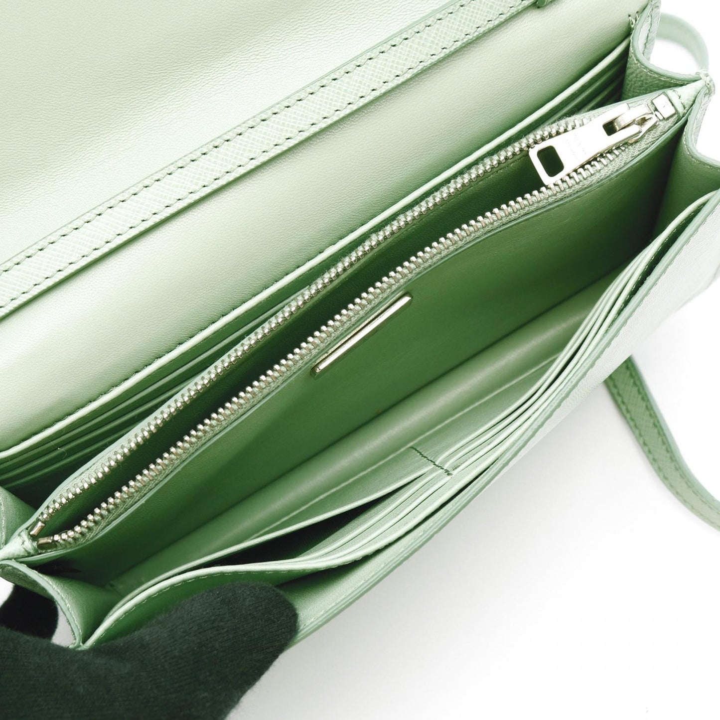 Prada Lux Shoulder Bag Leather Saffiano