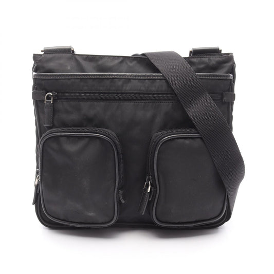 Prada Re Shoulder Bag Leather Nylon Saffiano