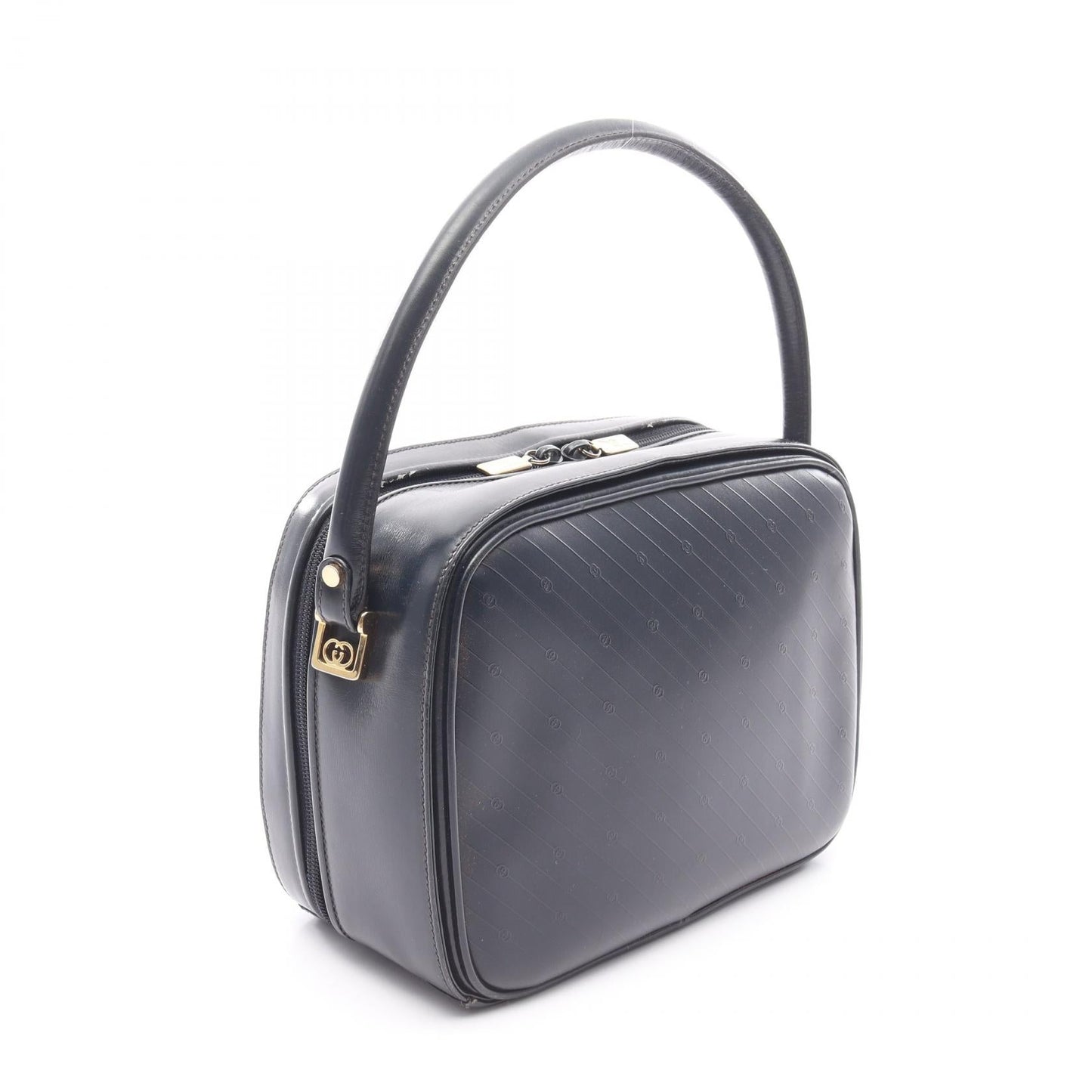Gucci Old Interlocking Handbag Leather Travel Bag