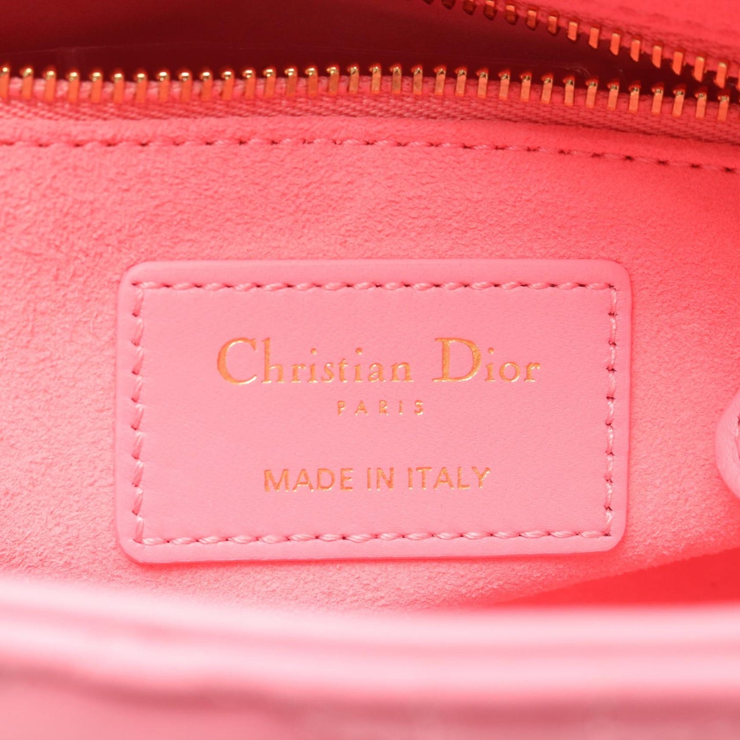 Dior Lady Handbag Leather Mini Travel Bag