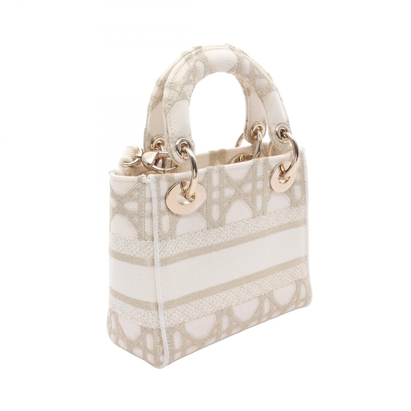 Dior Lady 2Way Bag Canvas Mini Travel Bag