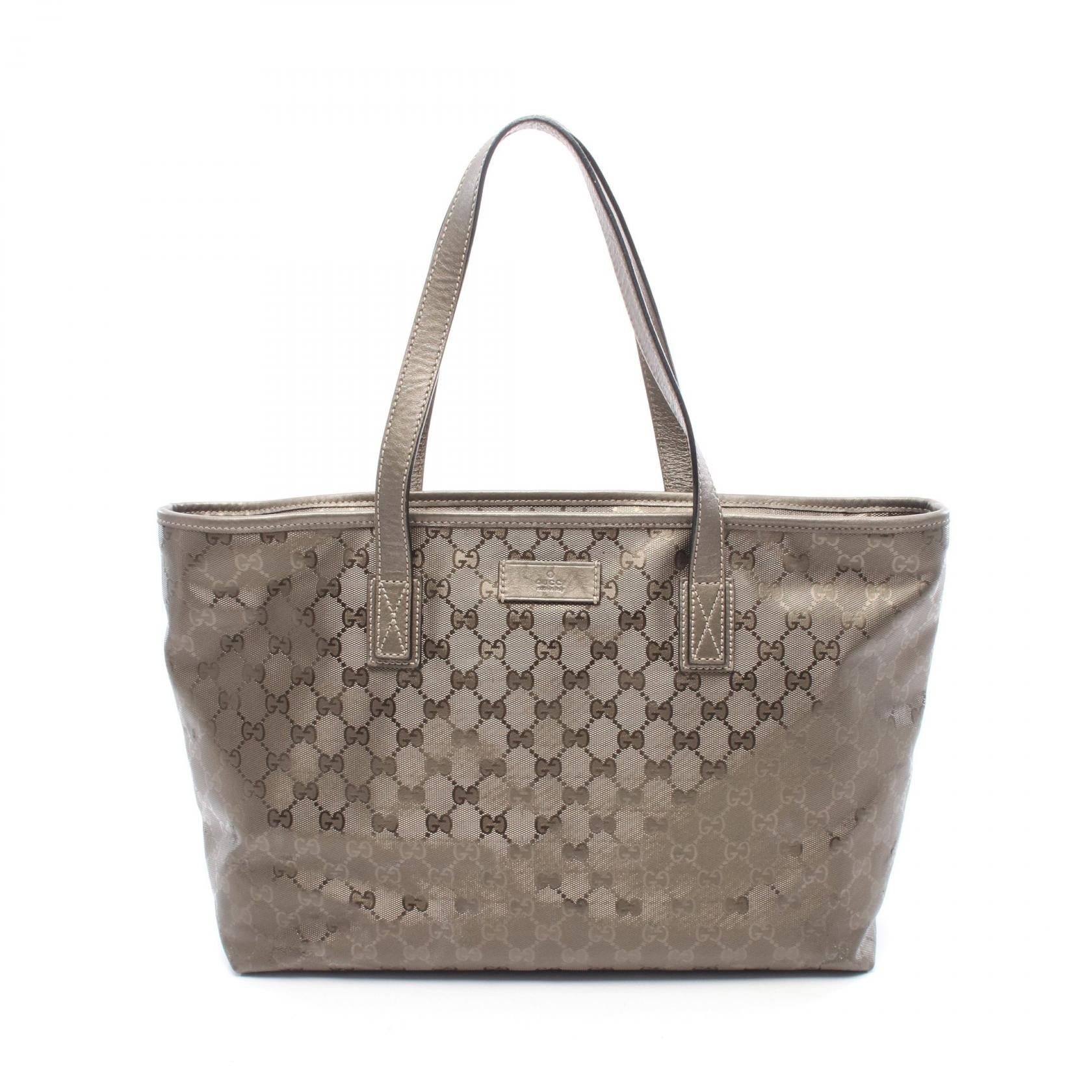 Gucci Imprime Coated Tote Bag Canvas