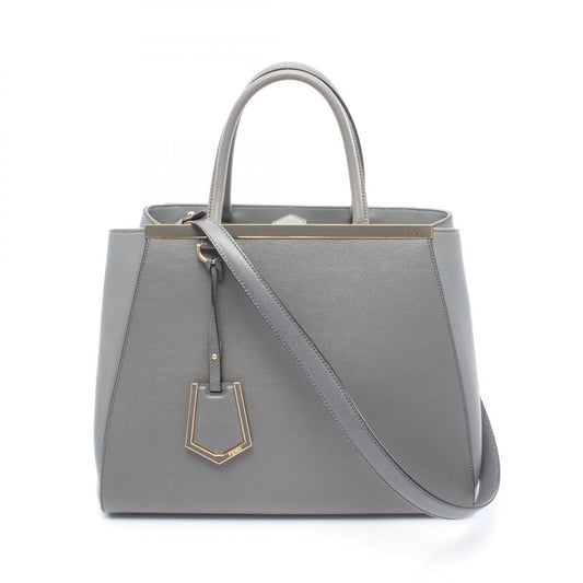 Fendi 2Jours Handbag Leather Travel Bag