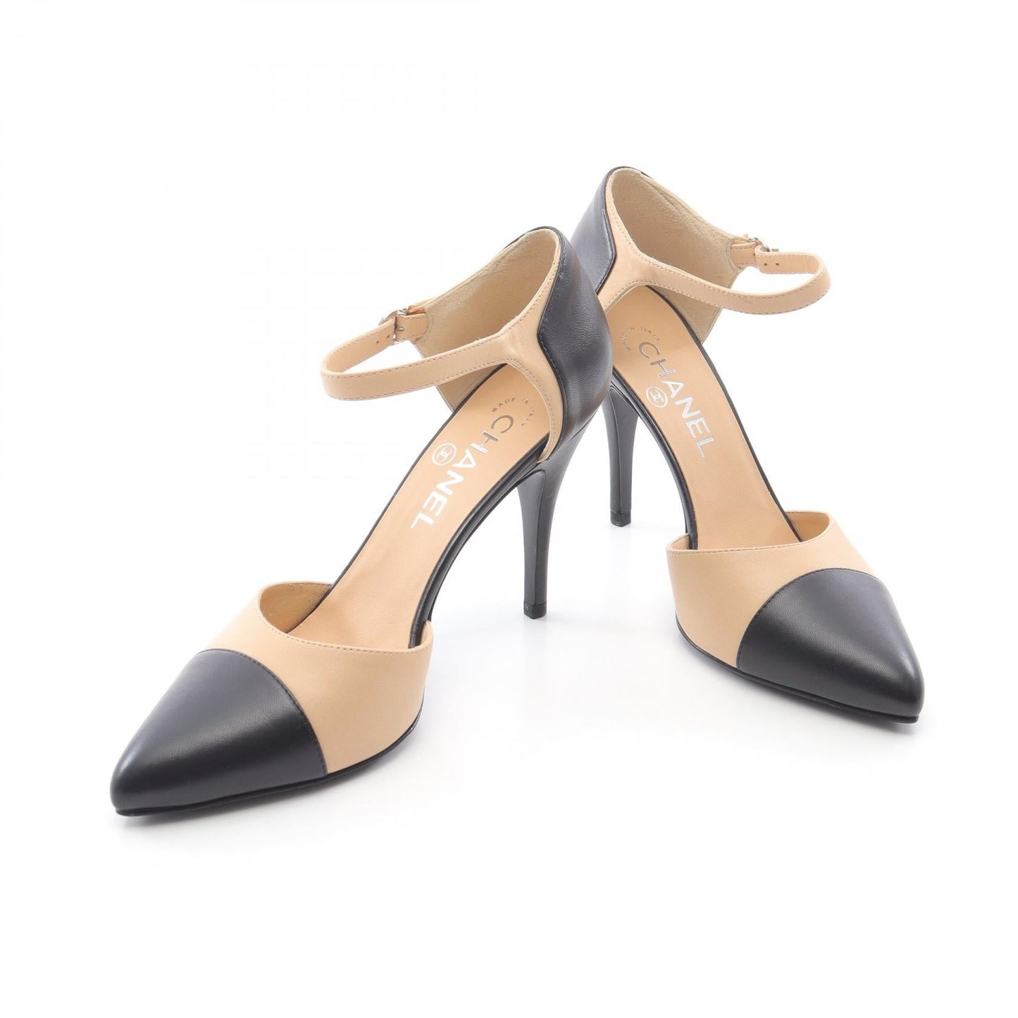 Coco Mark Leather Pumps Polished