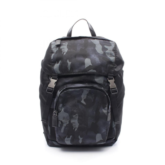 Prada 2Vz135 Backpack Leather Nylon Saffiano